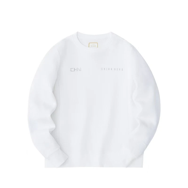 安踏加绒卫衣女子冬季新款长袖套头休闲卫衣162347730-LL