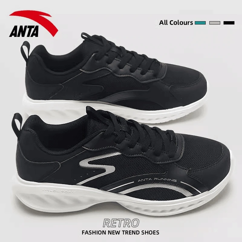 安踏跑鞋御春男士24时尚百搭防滑轻便软底休闲健步跑鞋-912415525