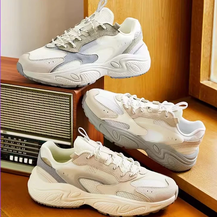 安踏c37老爹鞋王一博同款丨24年情侣复古百搭休闲鞋112428853-ZB