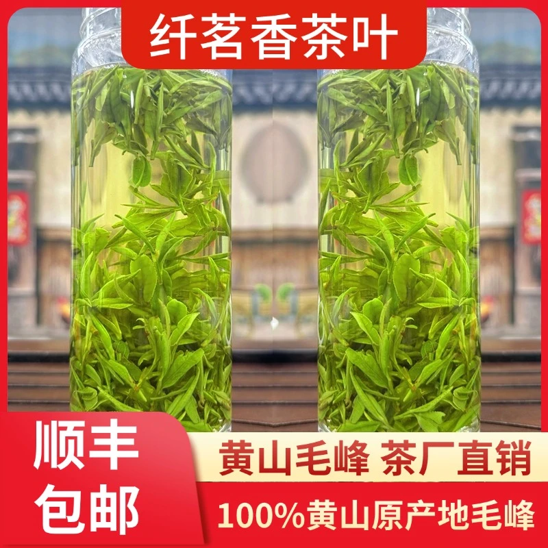 2025新茶黄山明前毛峰2号一芽一叶兰花香味浓兰花香清香鲜爽回甘