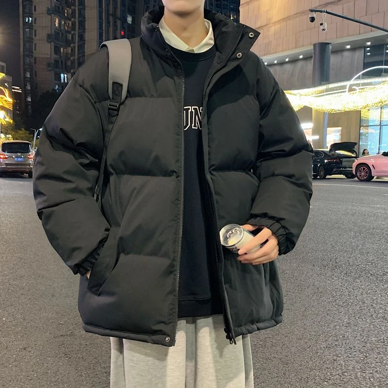以纯2023冬季新款青年男士羽绒服休闲百搭加厚保暖羽绒服潮牌爆款