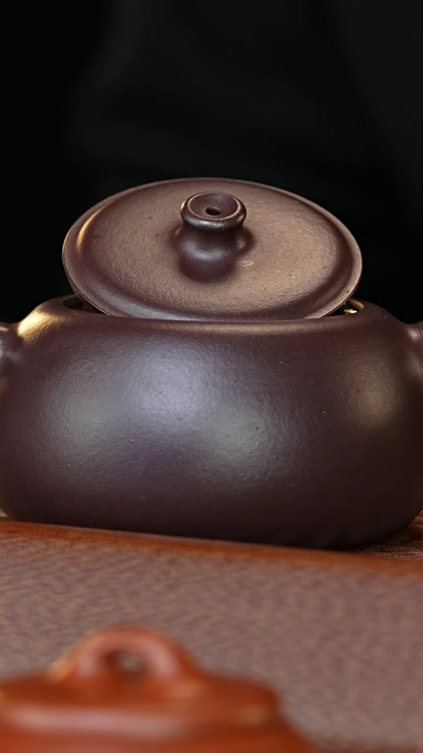 【闪购商品】紫砂茶壶限定底漕清 半手精工主人杯 通转山水刻绘