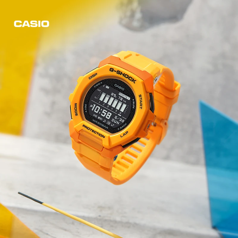 Casio/卡西欧GBD-300多功能户外潮流双显时尚智能蓝牙计步对表