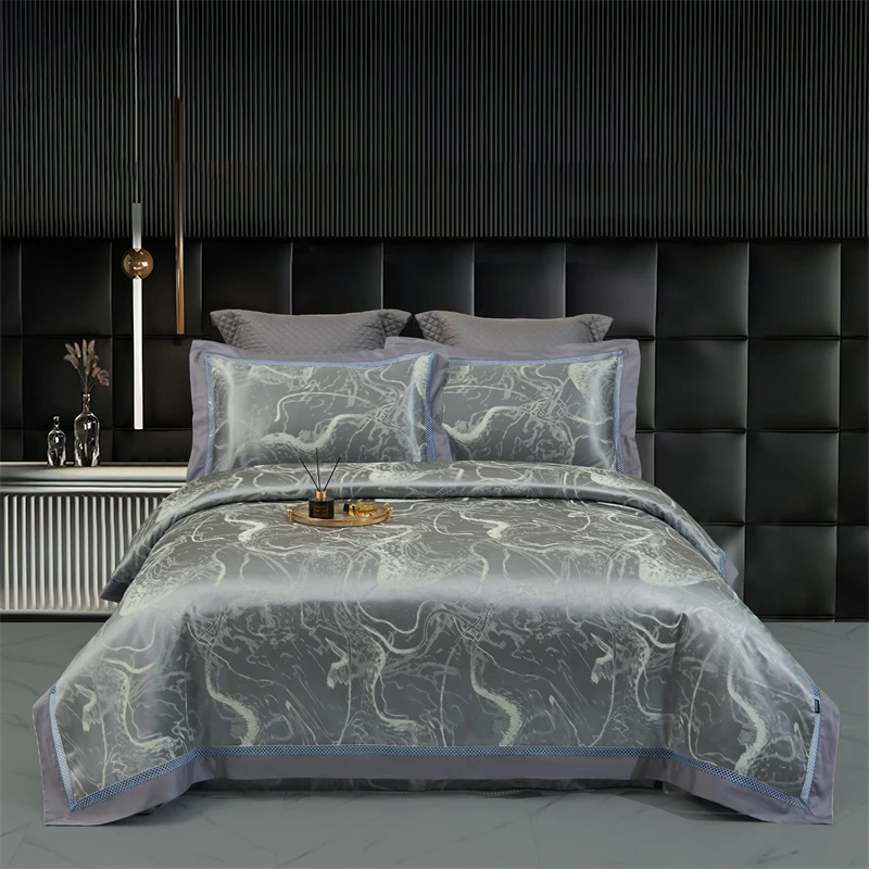 A&J【品牌】轻奢欧式色织重磅高精密私人定制四件套-捷克