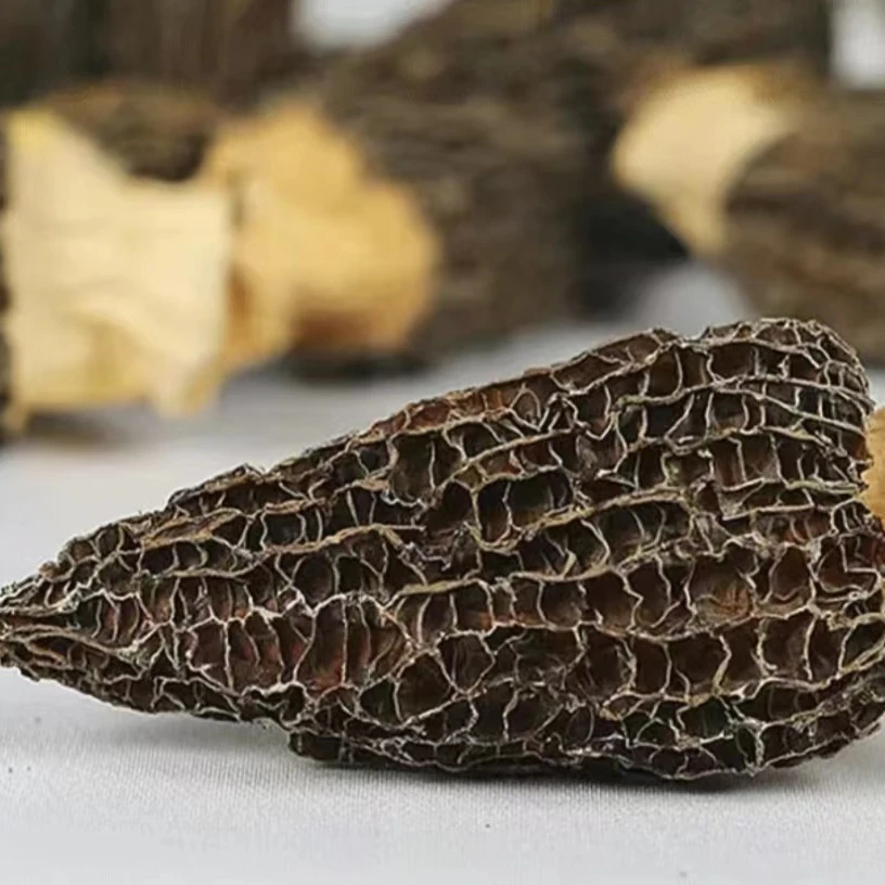 羊肚菌 林下种植  湖北随州原产地直发 50克  一斤 味美肉厚 食用