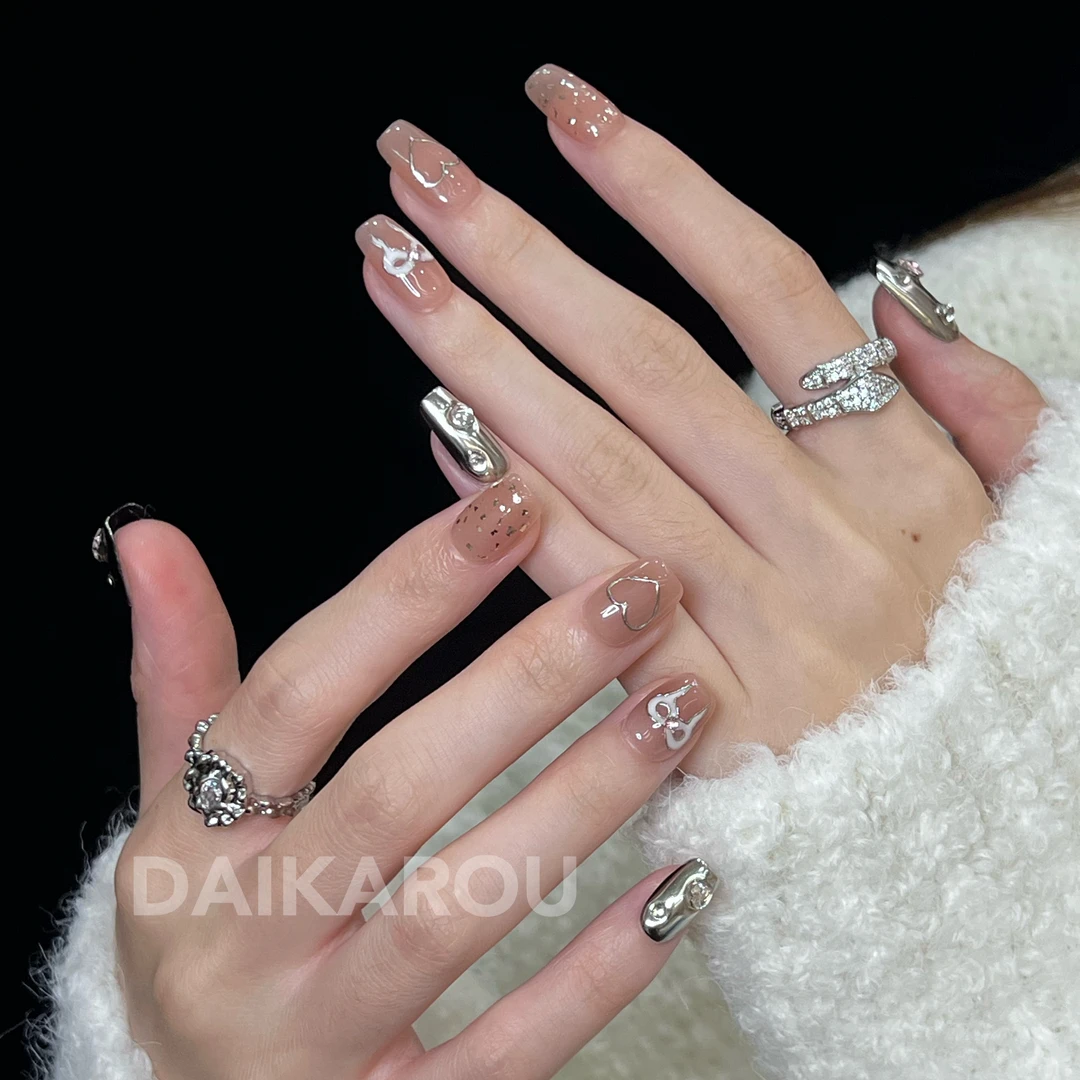 夜色扶桑 黛卡柔  铁刘海 此度 手工穿戴甲10片