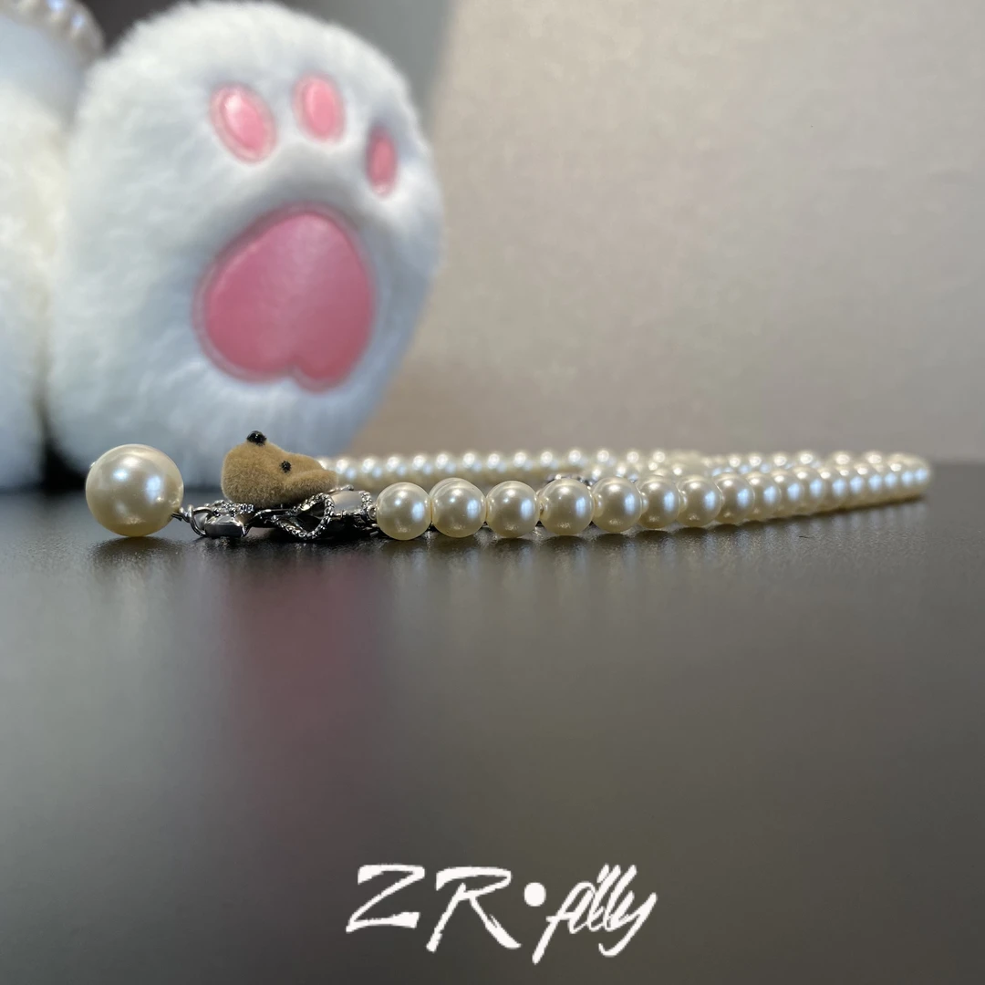 铜合金仿珍珠项链 时尚个性项链3670