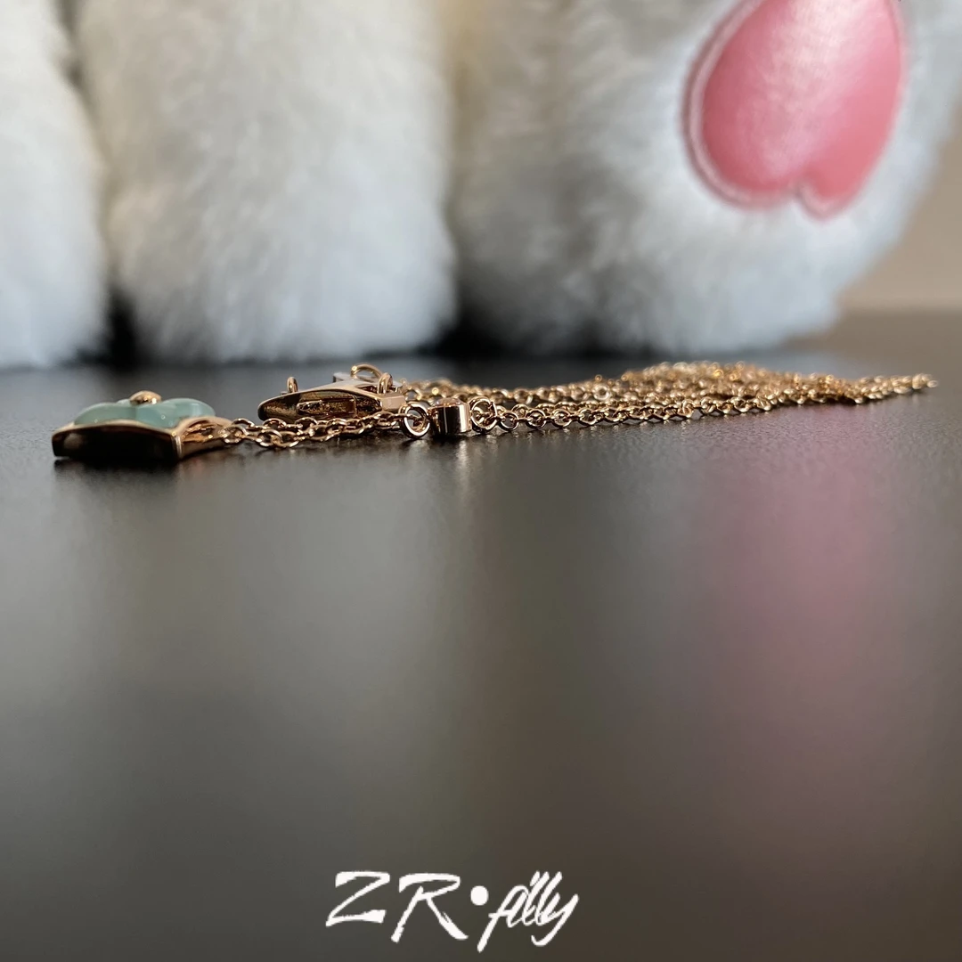 钛钢亚克力项链 时尚个性项链3600