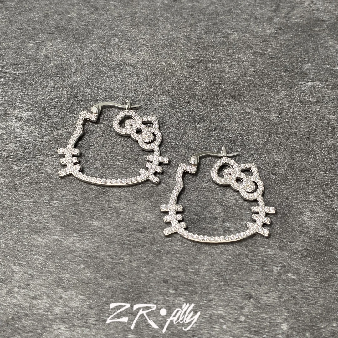 合金耳饰 可爱卡通耳钉3020