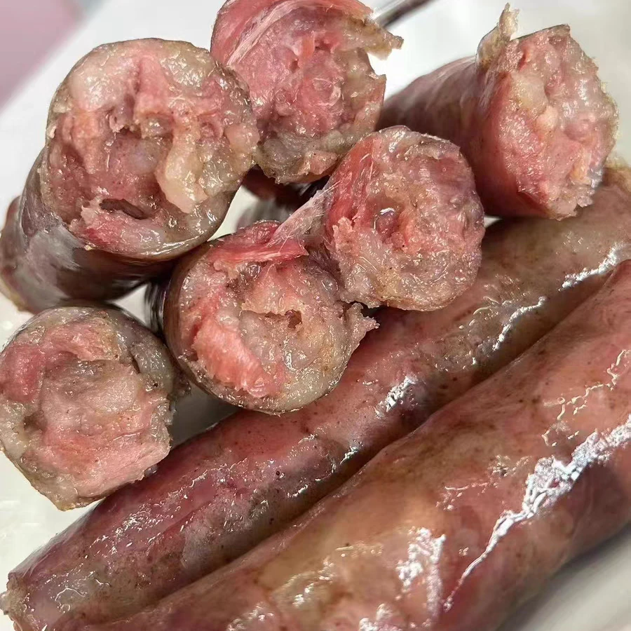苏北特产盐城大丰猪肉香肠农家自制手工五香咸味风干 香肠1000g*1