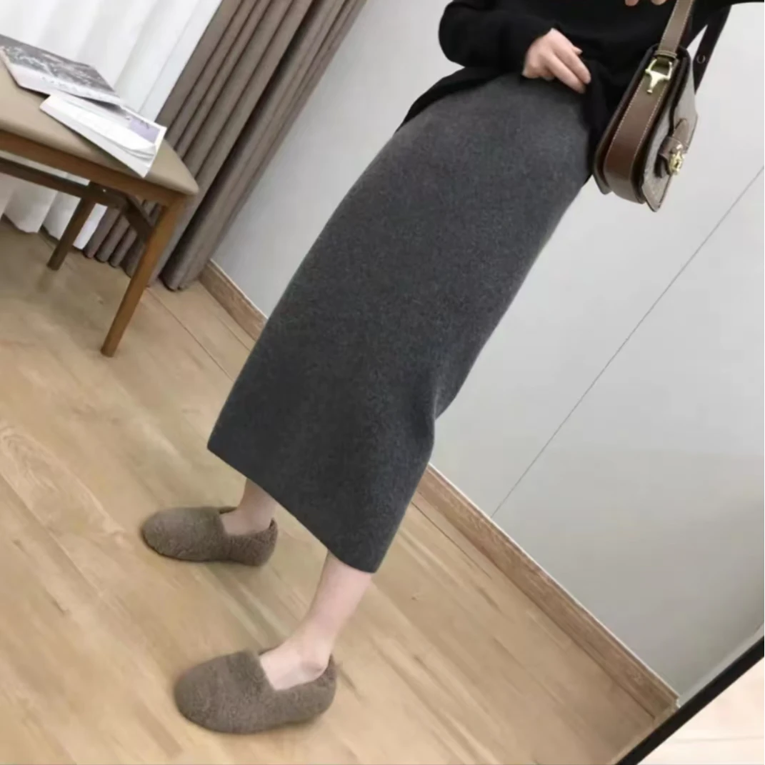 【春不晚】直播间同款！显气质！秋冬厚款半身裙