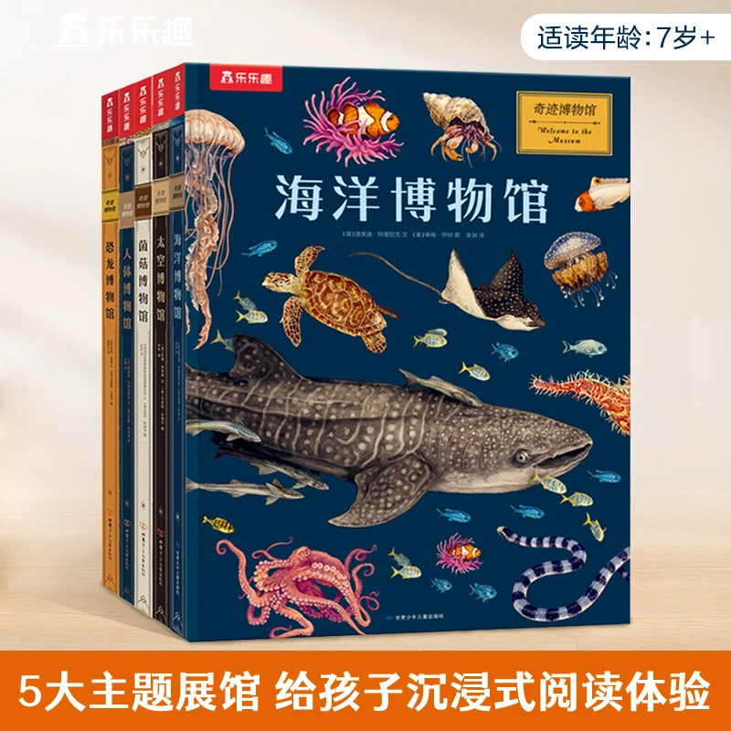【7岁+】 奇迹博物馆系列套装(5册) 手中的艺术品 探索奇巧精妙