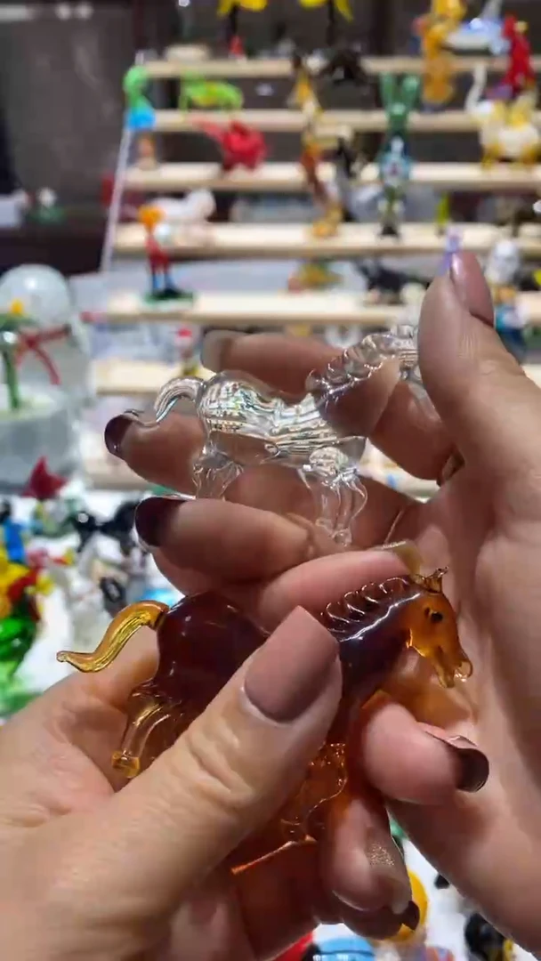 【闪购商品】琉璃手工艺品马2