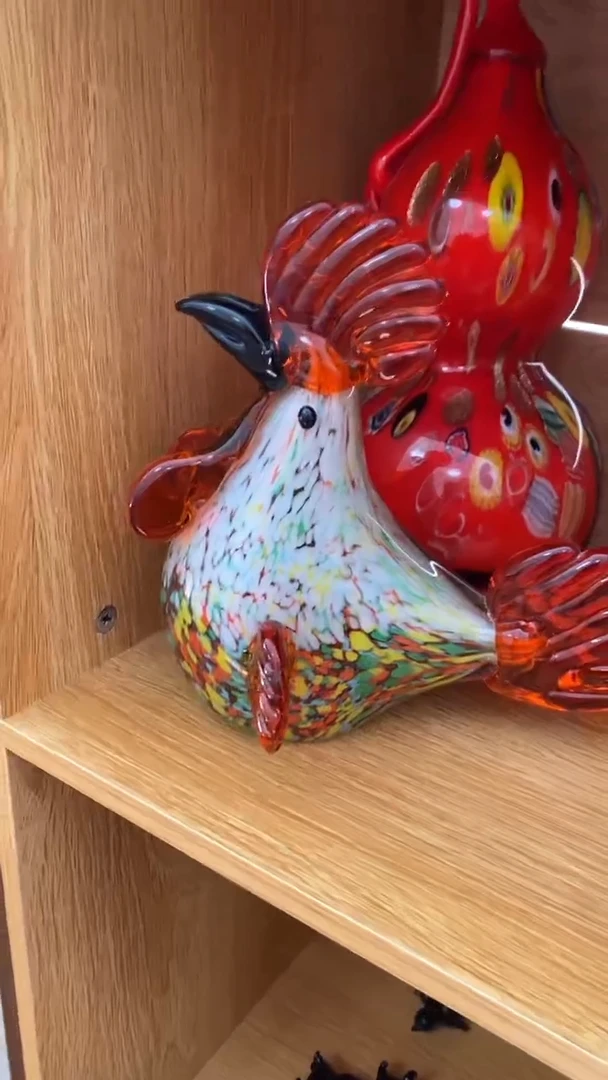 【闪购商品】琉璃手工艺品鸡
