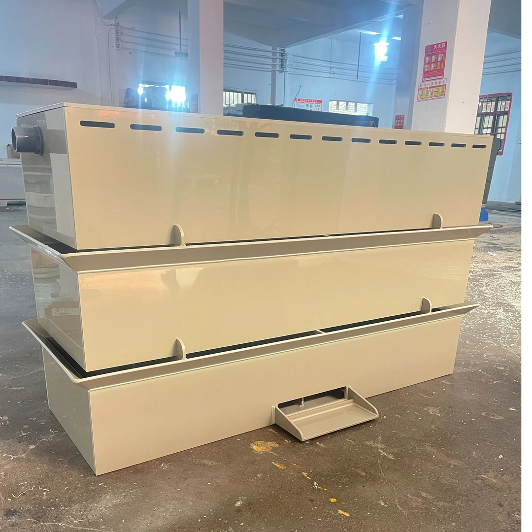 大耳滴滤 锦鲤鱼池滴流过滤盒 大进气口滴流过滤 1.5米三层滴滤