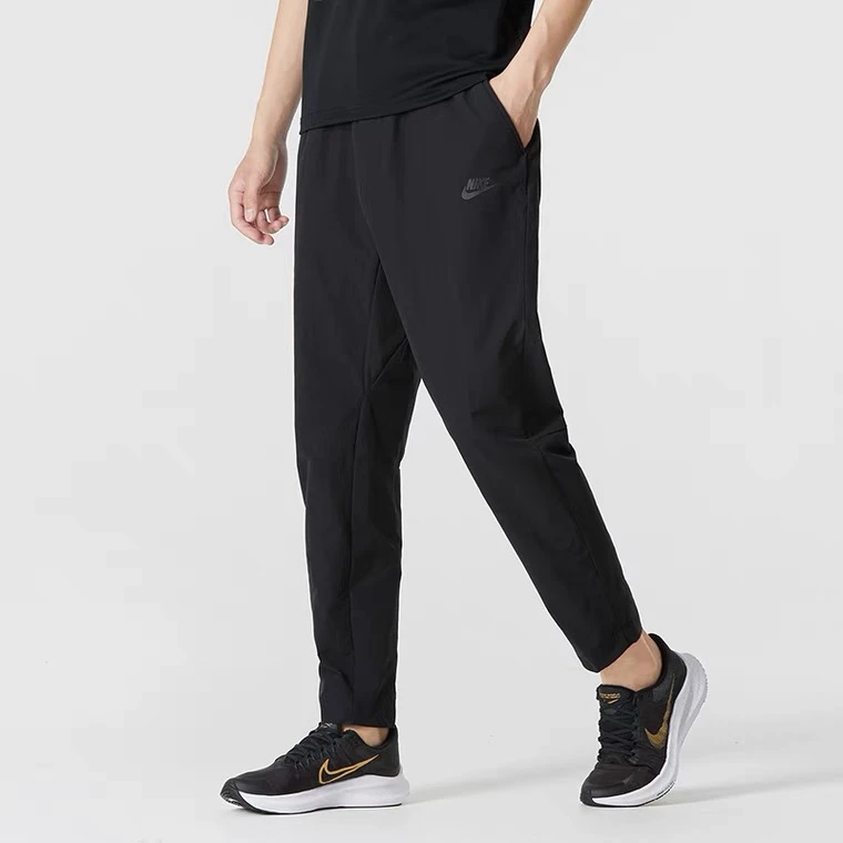 Nike耐克男士春季薄速干款轻薄透气户外休闲运动长裤卫裤DM6622