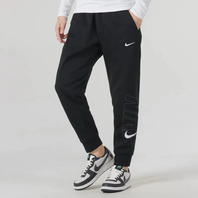 Nike耐克THERMA-FIT男子锥形速干加绒训练长裤冬季新款卫裤FB6893