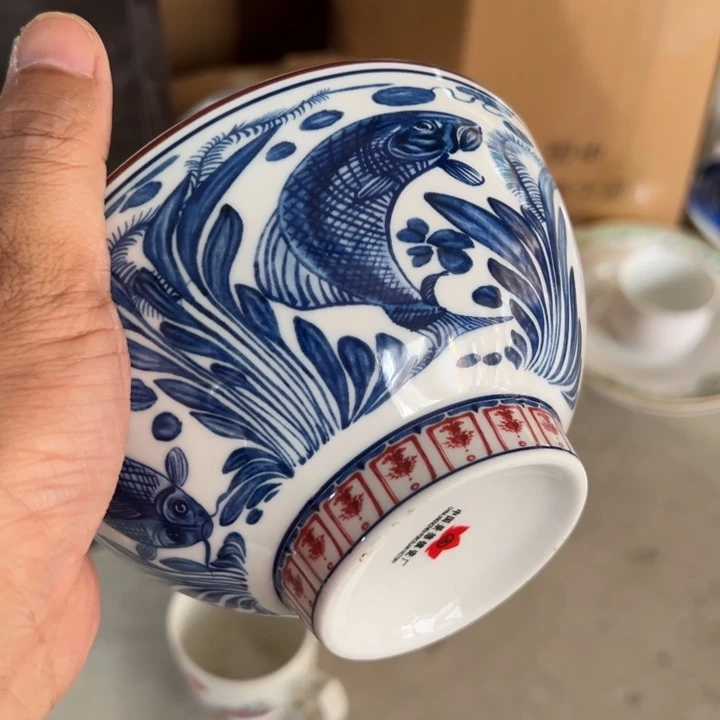 碗五点五寸鱼藻斗笠