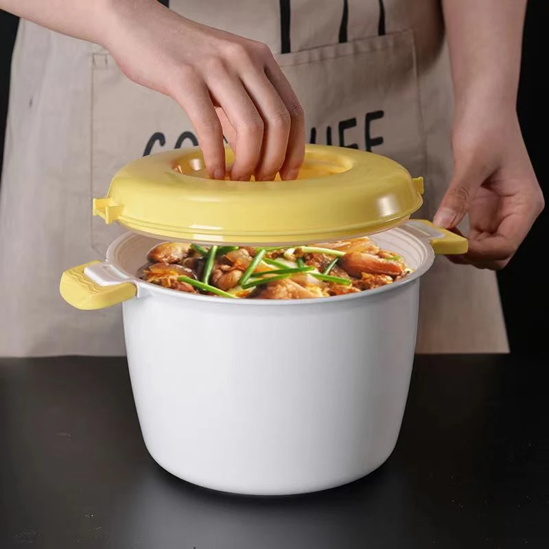 微波炉蒸盒专用器皿碗加热米饭蒸饭蒸笼锅蒸饭煲塑料碗加热碗