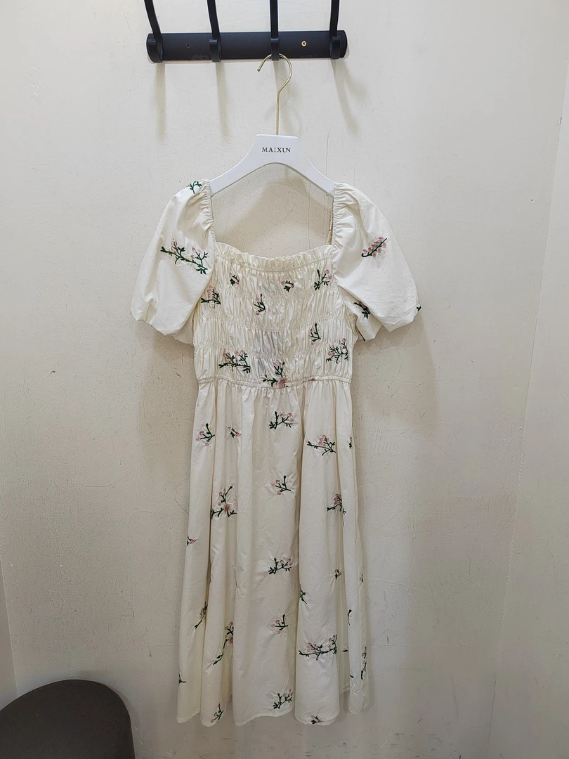 麦寻夏季长款连衣裙qllfq056