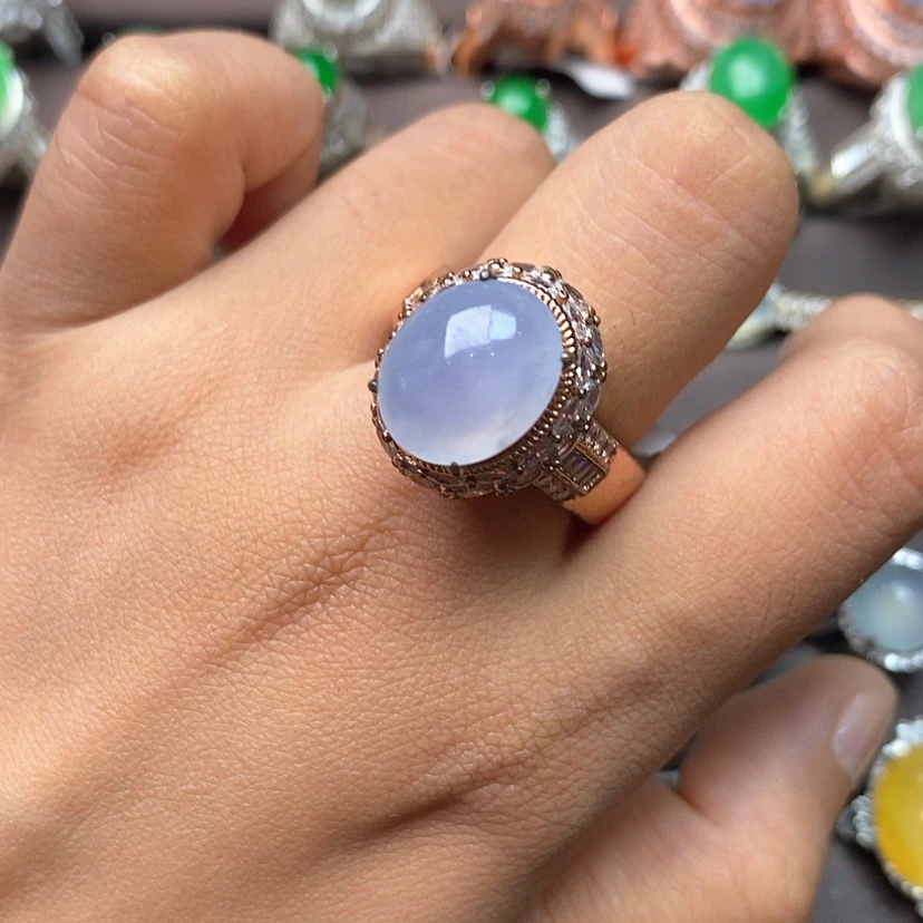 【闪购商品】翡翠戒指未镶嵌缅甸