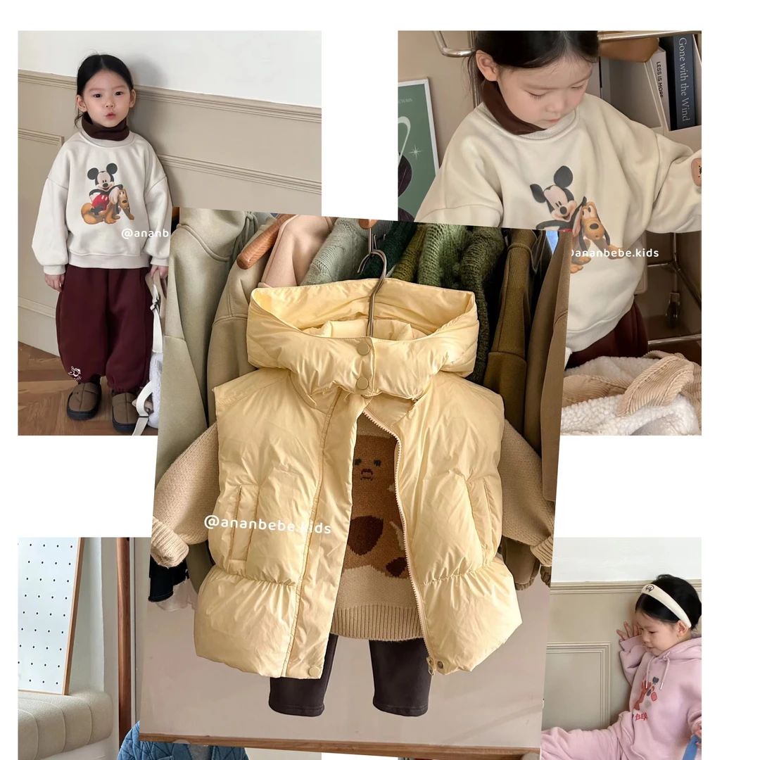 【237编号】33235卡其冬季儿童单件衣服