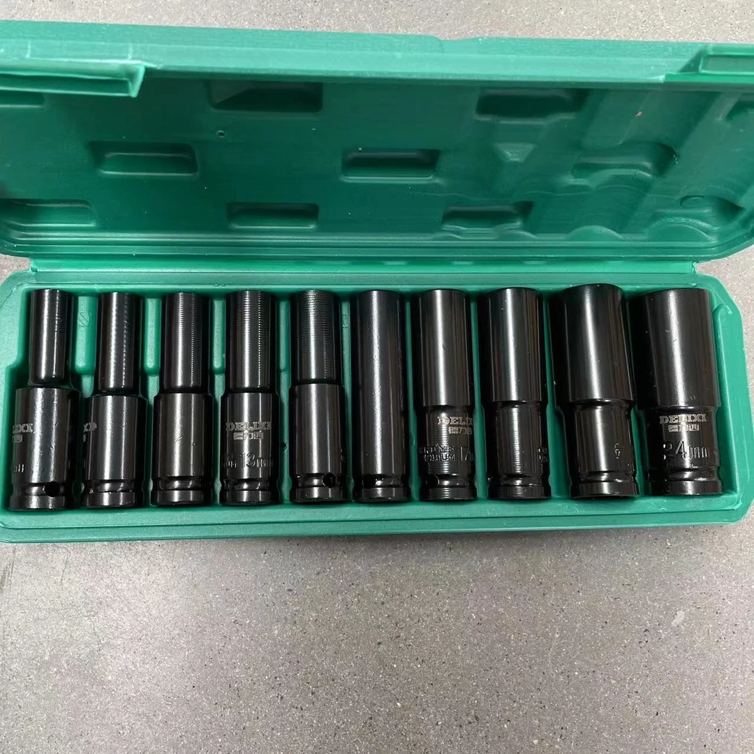 德力西套筒扳手8-24十件套4223