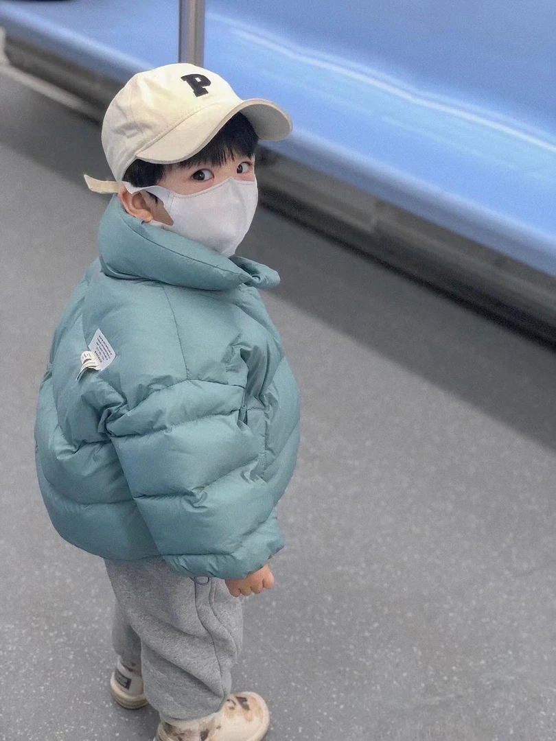 儿童棉服保暖韩系新款棉袄宝宝冬季加厚超萌男女童通用棉衣外套