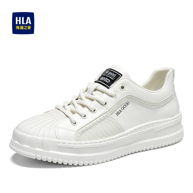 海澜之家男鞋2025秋新款潮鞋时尚潮流休闲男士青年舒适百搭板鞋