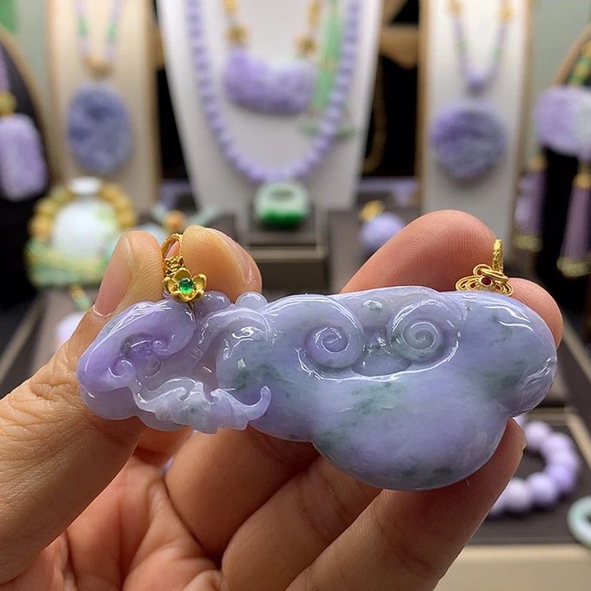 【闪购商品】翡翠吊坠(不含链)未镶嵌