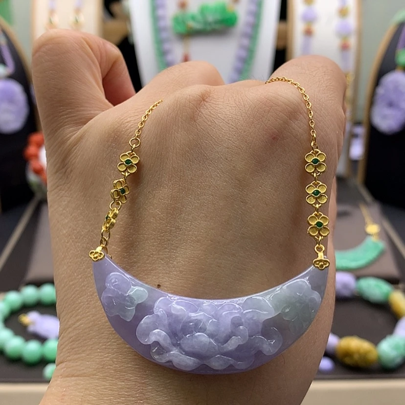 【闪购商品】翡翠吊坠(赠链)未镶嵌