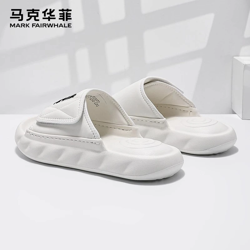 马克华菲男鞋秋季新款2025男士外穿一字拖网红潮流男款户外拖鞋子