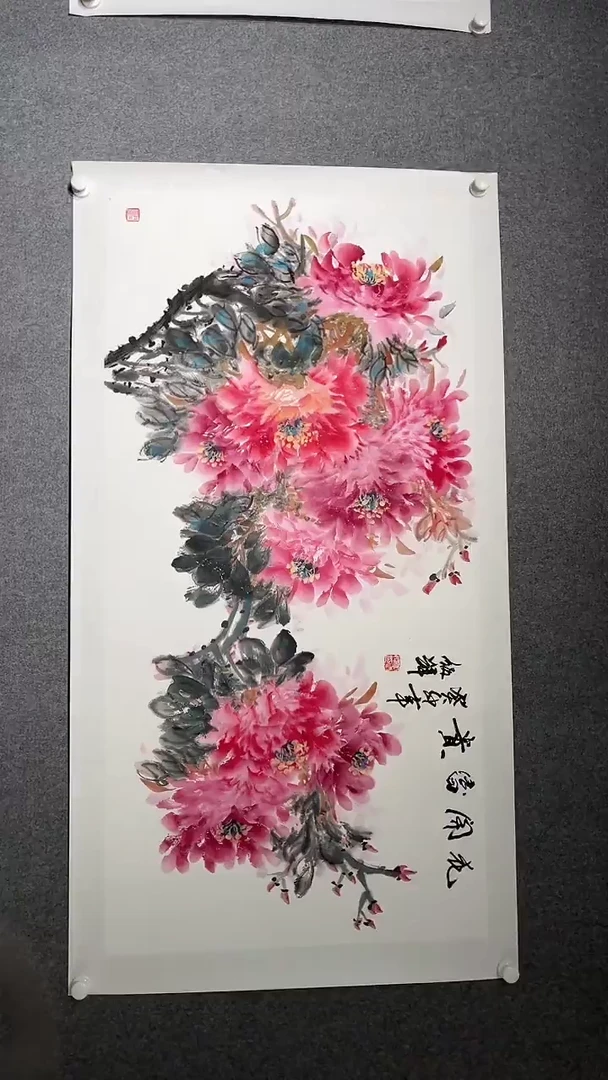 【闪购商品】李炳辉-花鸟-四尺整张-无框z052