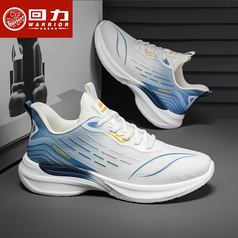 回力减震男鞋网面运动鞋2025新款潮鞋男士百搭休闲鞋轻便跑步鞋子