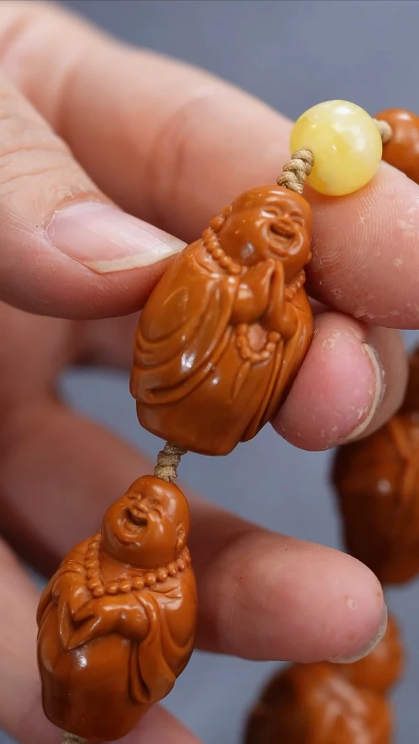 【闪购商品】橄榄核吊坠苏工橄榄核
