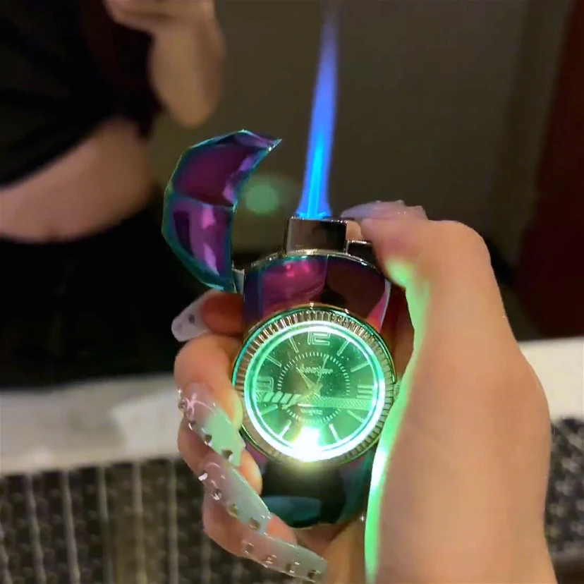 创意跑车手表打火机炫酷高档闪灯个性定制刻字送男友老公礼物推荐