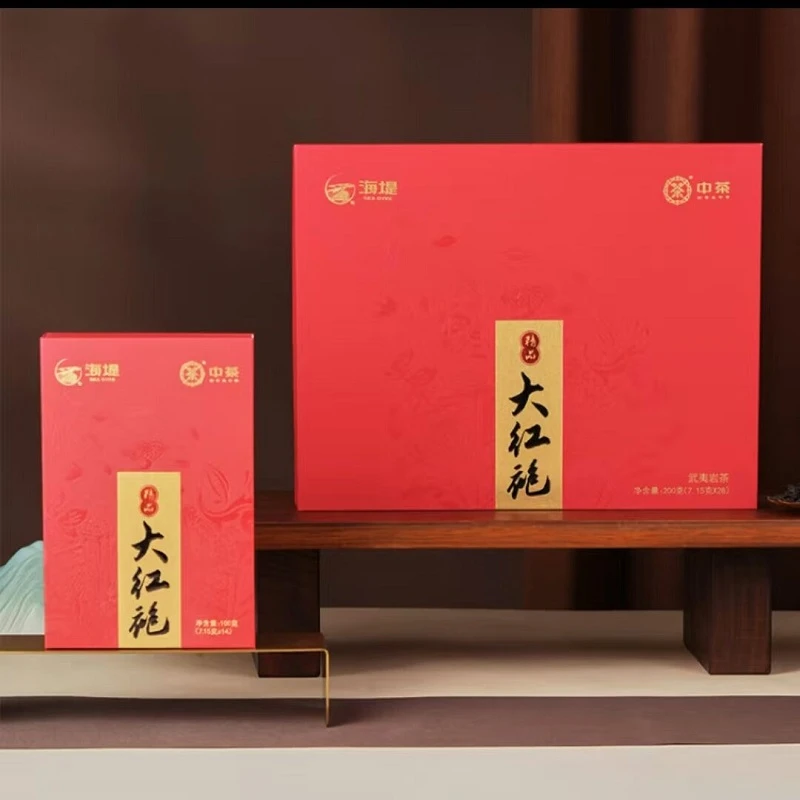 SEA DYKE/海堤海堤精品大红袍AT679海堤特级乌龙茶轻火茶叶200克