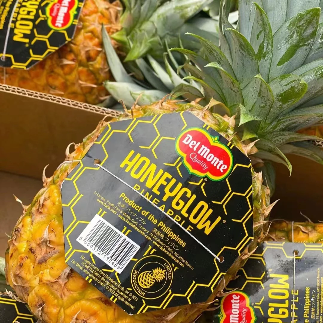 delmonte菲律宾蜂蜜凤梨树上熟金钻凤梨