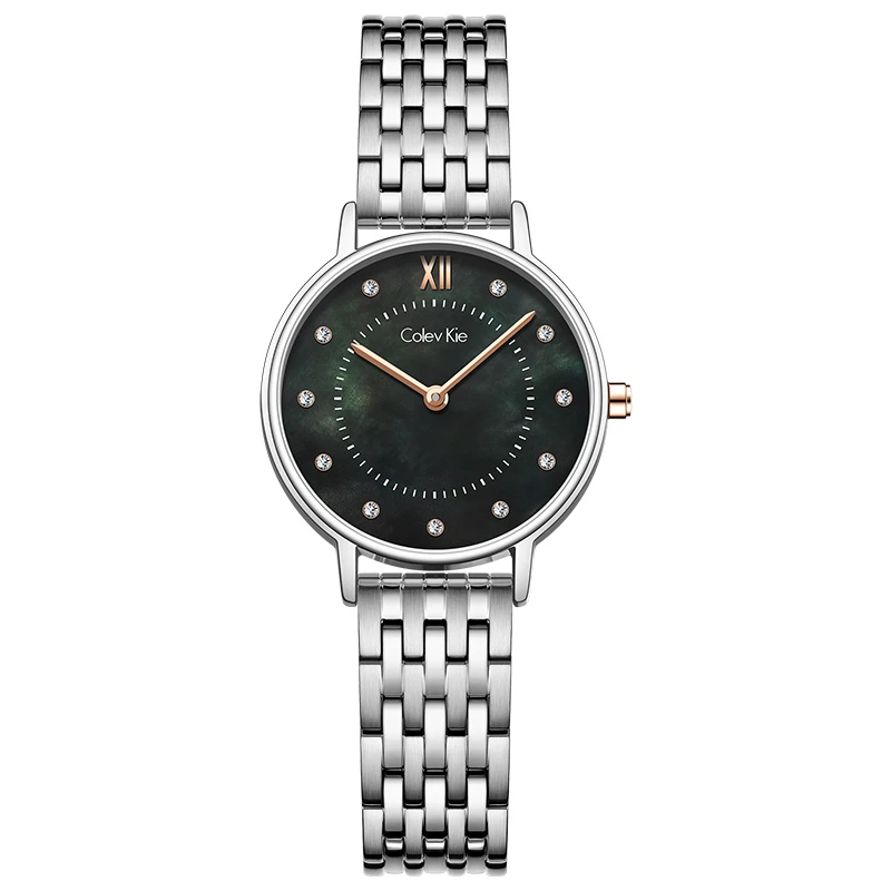 正品colevkie手表女士2025新款十大品牌轻奢超薄简约腕表8030