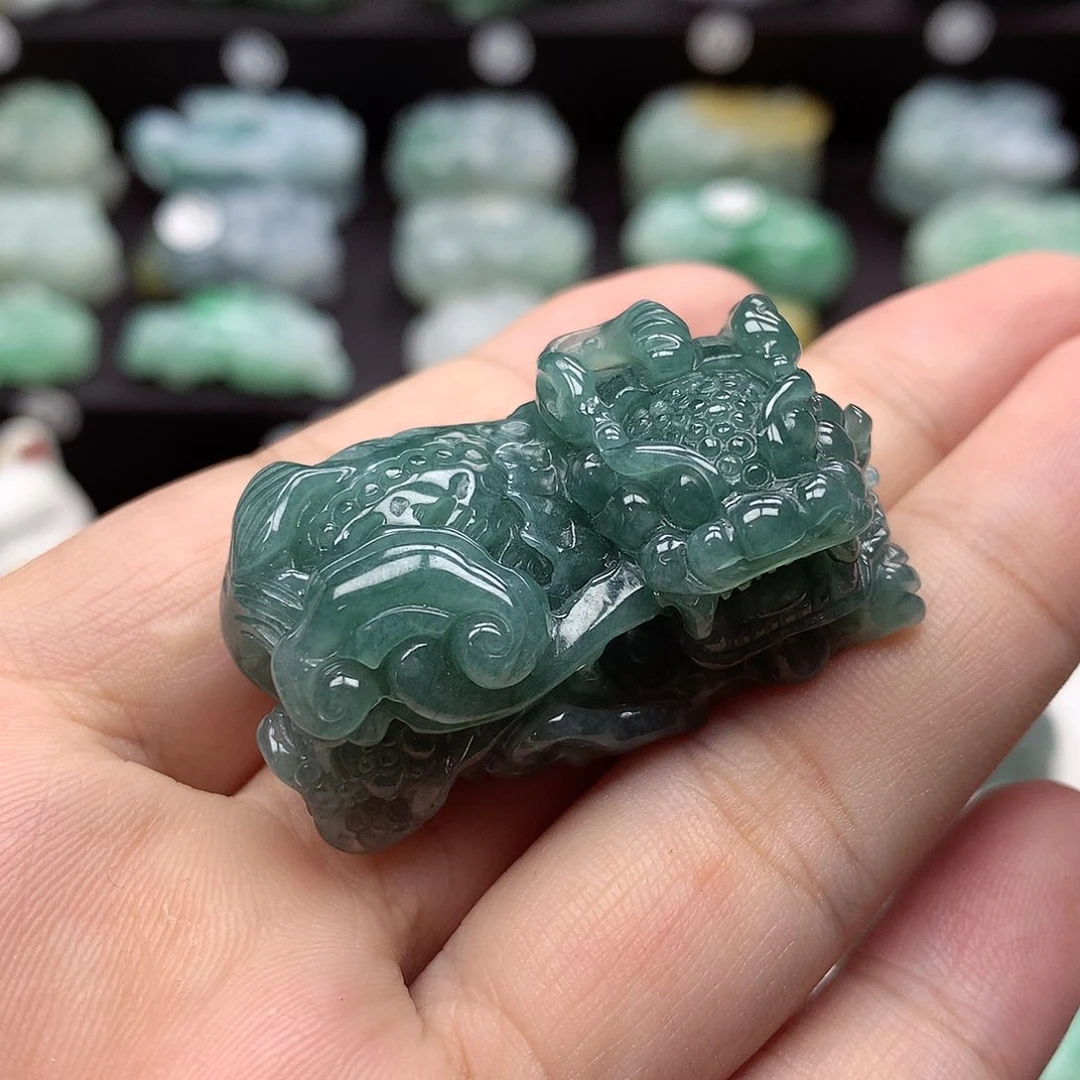 【闪购商品】翡翠颈饰未镶嵌翡翠貔貅