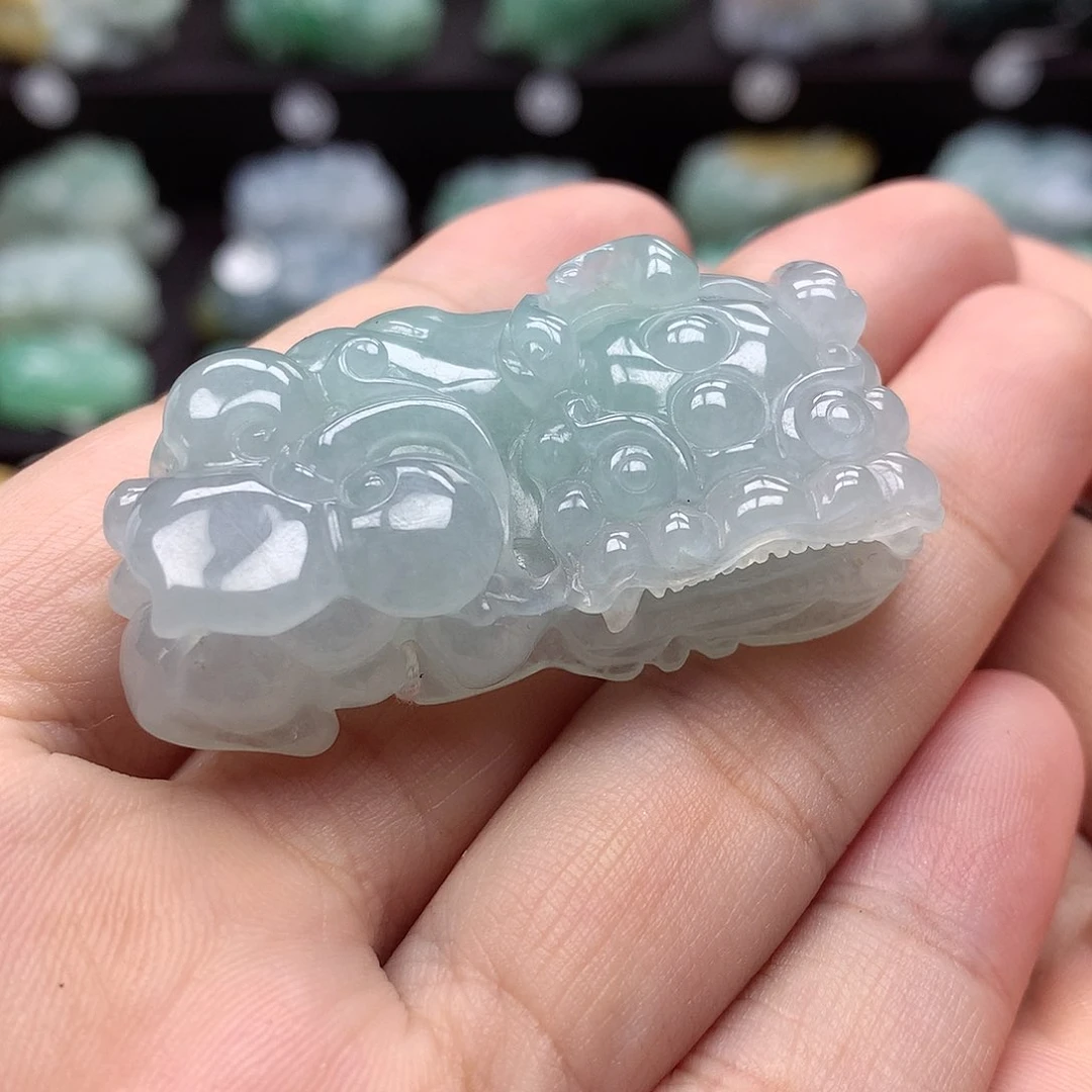 【闪购商品】翡翠颈饰未镶嵌翡翠貔貅