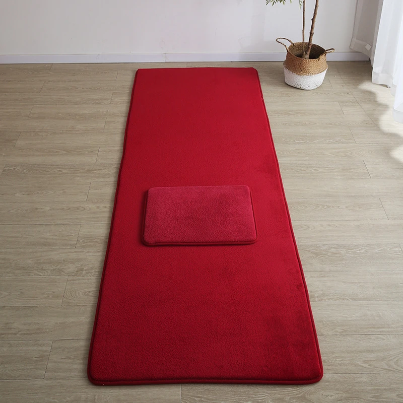纯色四季款加厚超顺滑隔音垫运动垫108垫子卧室家用