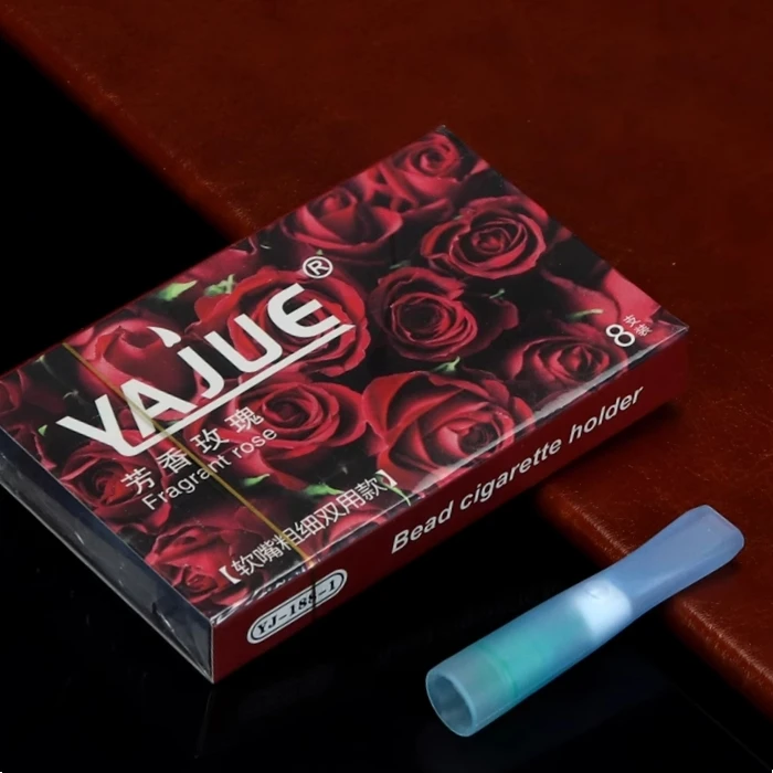 【福利品】YJ-188粗细通用爆珠男士过滤烟嘴一次性水果味爆珠软体