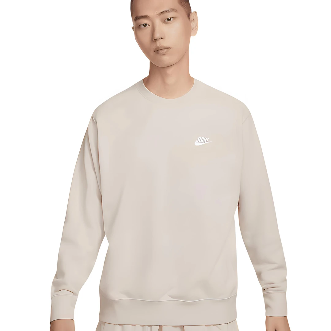 NIKE/耐克 男款新品纯色毛圈百搭时尚长袖圆领套头卫衣 BV2667104