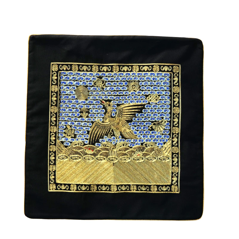 娑尔香云纱抱枕39.5X39.5CM SI3OB03324