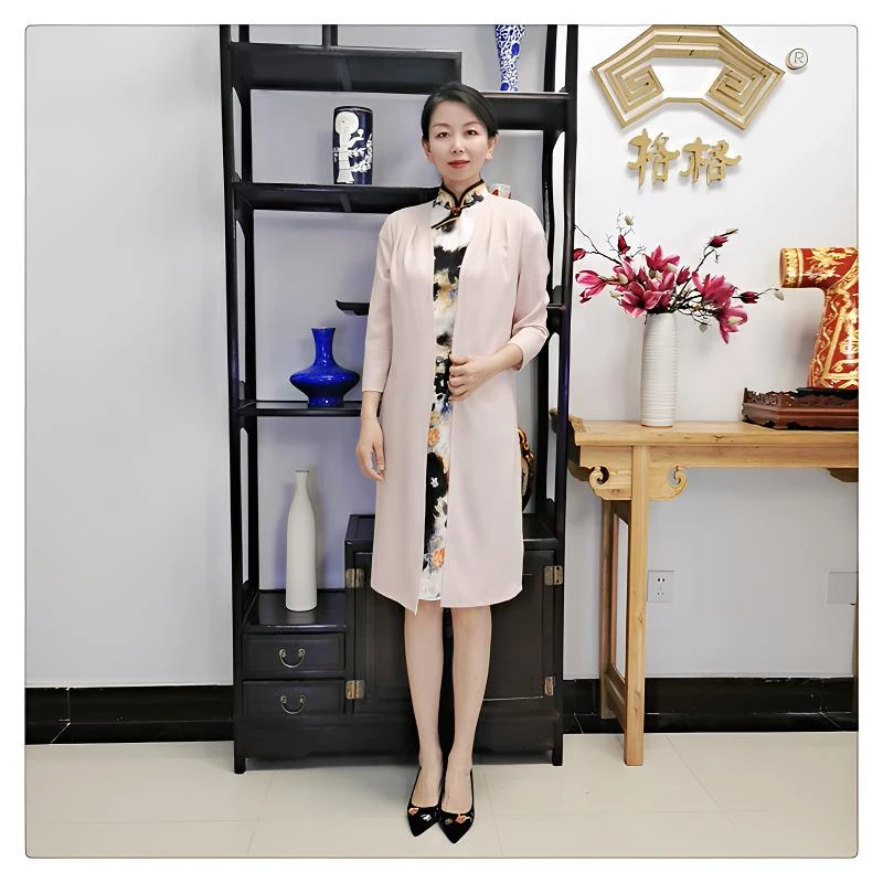 格格日常春夏女士中长款外搭G72CQ021526中式夏季