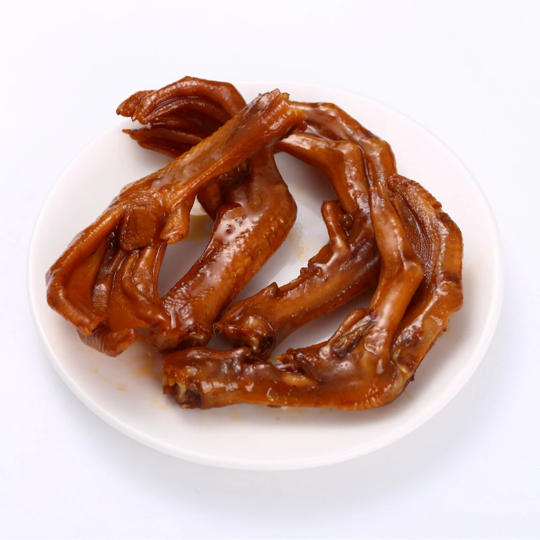 口拾记鹊山老卤鸭掌鲜品真空装卤味鸭掌宿舍必备解饿零食