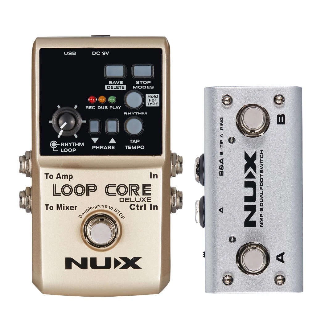 北京恒韵琴行 NUX 纽克斯 LOOP CORE Deluxe 带鼓机 单块效果器