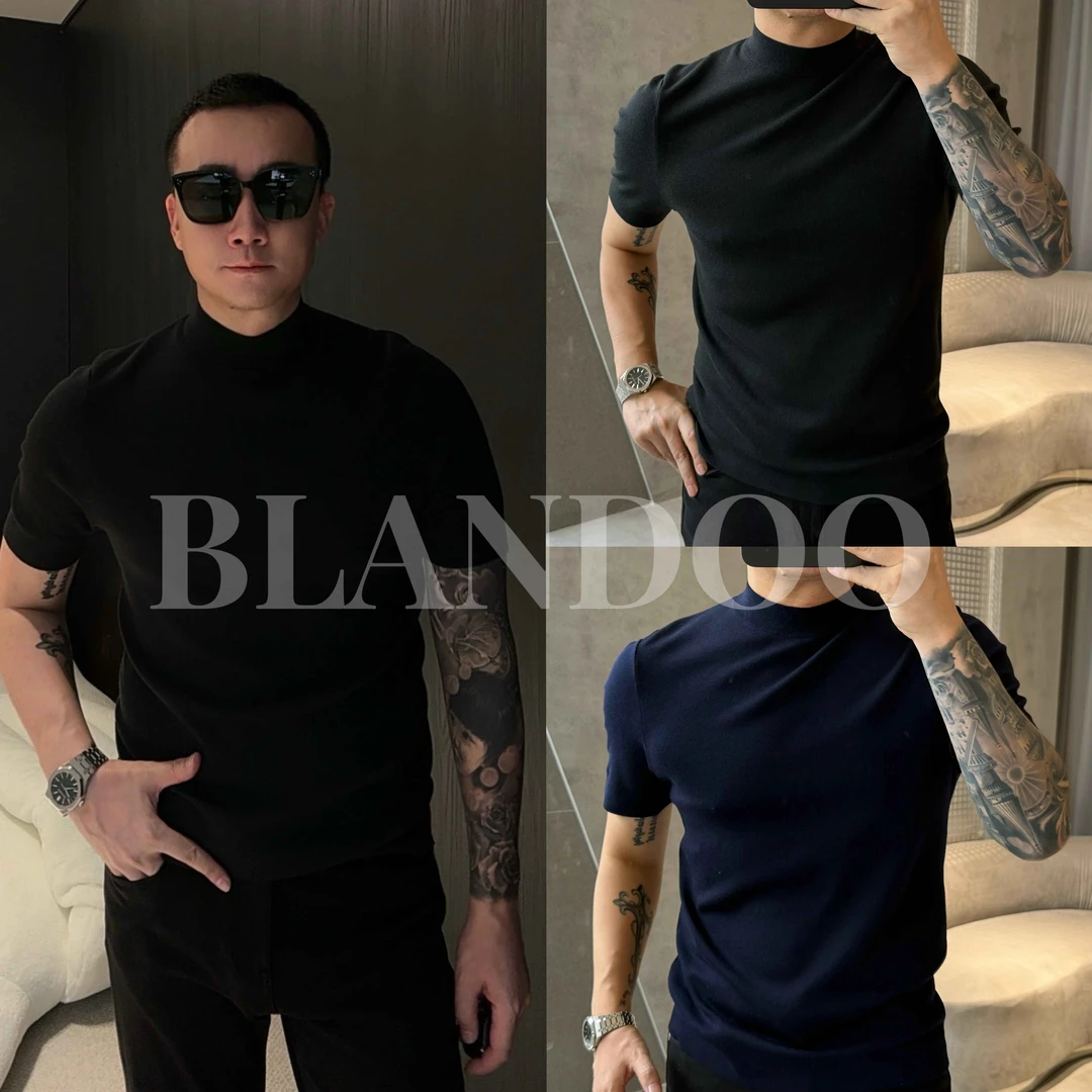 BLANDOO “品质推荐” 男士轻奢百搭舒适净版羊毛衫JBDH041