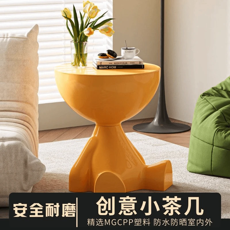 精致创意小户型欧式边几小平头茶几落地家居摆件轻奢网红家用摆件